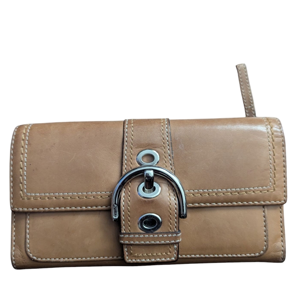 Vintage Coach Soho Leather Wallet